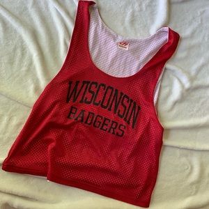 Reversible Wisconsin Badger jersey tank